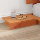 vidaXL Ágykeret Barna 120 x 200 cm faszínű