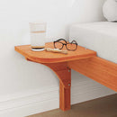 vidaXL Ágykeret Faggyú barna 100 x 200 cm Tömör fenyőfa