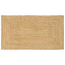 vidaXL Területi szőnyeg Bézs 100 x 200 cm Juta