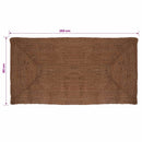 vidaXL Területi szőnyeg Szürke 80 x 250 cm Juta