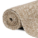 vidaXL Területszőnyegek Természetes és Fehér 60 x 110 cm Juta