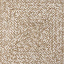 vidaXL Területszőnyegek Természetes és Fehér 80 x 200 cm Juta