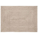 vidaXL Szőnyeg Természetes és fehér 140 x 200 cm Juta