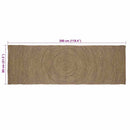 vidaXL Területszőnyegek Szürke 80 x 300 cm Juta