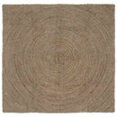 vidaXL Területszőnyegek Szürke 120 x 120 cm Juta