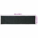 vidaXL Területszőnyegek Sötétszürke 60 x 250 cm Juta