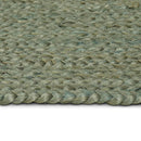 vidaXL Területszőnyegek Olajzöld 200 x 290 cm Juta