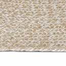 vidaXL Területszőnyegek Természetes és Fehér 240 x 340 cm Juta