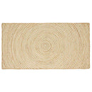 vidaXL Területszőnyegek Fehér 100 x 200 cm Juta