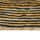 vidaXL Területszőnyegek Fekete 100 x 200 cm Juta