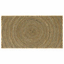 vidaXL Területszőnyegek Fekete 100 x 200 cm Juta
