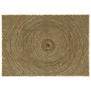 vidaXL Területszőnyegek Fekete 120 x 170 cm Juta