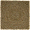 vidaXL Területszőnyegek Fekete 300 x 300 cm Juta