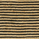 vidaXL Területszőnyegek Természetes és Fekete 122 x 183 cm Juta