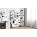 vidaXL Könyvespolc Sonoma tölgy 156 x 25 x 167 cm Faanyag
