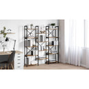 vidaXL Könyvespolc Régi fa 156 x 25 x 167 cm Faanyag