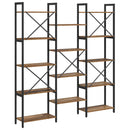 vidaXL Könyvespolc Régi fa 156 x 25 x 167 cm Faanyag