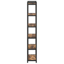 vidaXL Könyvespolc Füstölt tölgy 40 x 30 x 189,5 cm Faanyag