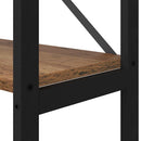 vidaXL Könyvespolc Régi fa 40 x 30 x 189,5 cm Faanyag