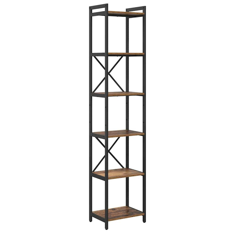 vidaXL Könyvespolc Régi fa 40 x 30 x 189,5 cm Faanyag