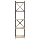 vidaXL Könyvespolc Sonoma tölgy 40 x 30 x 155 cm Faanyag