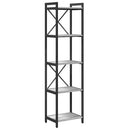 vidaXL Könyvespolc Szürke sonoma 40 x 30 x 155 cm Faanyag