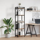 vidaXL Könyvespolc Régi fa 40 x 30 x 155 cm Faanyag