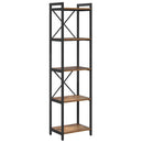 vidaXL Könyvespolc Régi fa 40 x 30 x 155 cm Faanyag