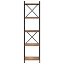 vidaXL Könyvespolc Régi fa 40 x 30 x 155 cm Faanyag