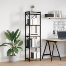 vidaXL Könyvespolc Artisan tölgy 40 x 30 x 155 cm Faanyag