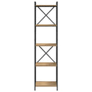 vidaXL Könyvespolc Artisan tölgy 40 x 30 x 155 cm Faanyag