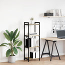 vidaXL Könyvespolc Sonoma tölgy 40 x 30 x 85 cm Faanyag