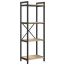 vidaXL Könyvespolc Sonoma tölgy 40 x 30 x 85 cm Faanyag