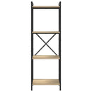 vidaXL Könyvespolc Sonoma tölgy 40 x 30 x 85 cm Faanyag