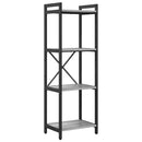 vidaXL Könyvespolc Szürke sonoma 40 x 30 x 119 cm Faanyag