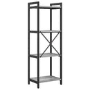 vidaXL Könyvespolc Szürke sonoma 40 x 30 x 119 cm Faanyag