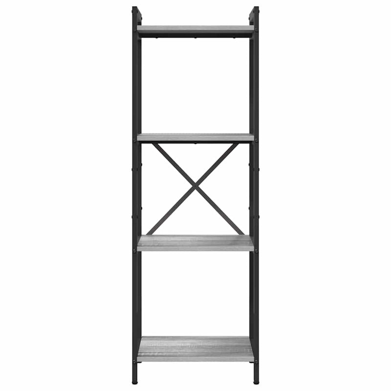 vidaXL Könyvespolc Szürke sonoma 40 x 30 x 85 cm Faanyag