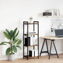 vidaXL Könyvespolc Régi fa 40 x 30 x 85 cm Faanyag