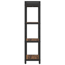 vidaXL Könyvespolc Régi fa 40 x 30 x 85 cm Faanyag