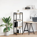 vidaXL Könyvespolc Artisan tölgy 40 x 30 x 85 cm Faanyag