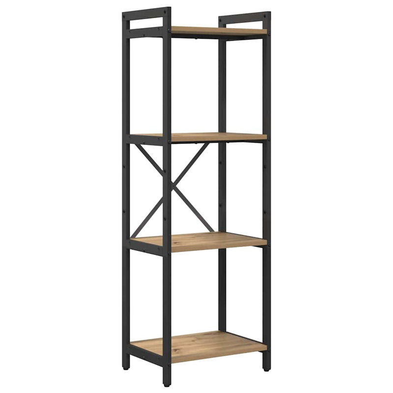 vidaXL Könyvespolc Artisan tölgy 40 x 30 x 85 cm Faanyag