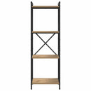 vidaXL Könyvespolc Artisan tölgy 40 x 30 x 85 cm Faanyag