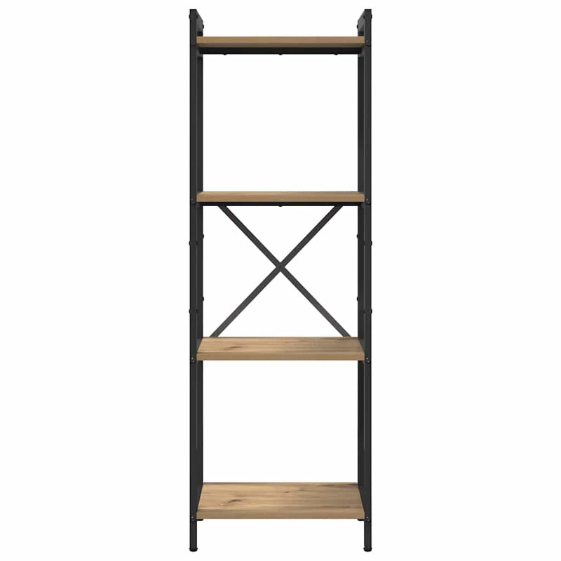 vidaXL Könyvespolc Artisan tölgy 40 x 30 x 85 cm Faanyag