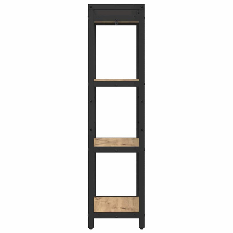 vidaXL Könyvespolc Artisan tölgy 40 x 30 x 85 cm Faanyag