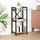 vidaXL Könyvespolc Sonoma tölgy 40 x 30 x 85 cm Faanyag