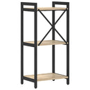 vidaXL Könyvespolc Sonoma tölgy 40 x 30 x 85 cm Faanyag