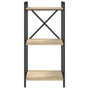 vidaXL Könyvespolc Sonoma tölgy 40 x 30 x 85 cm Faanyag