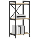 vidaXL Könyvespolc Sonoma tölgy 40 x 30 x 85 cm Faanyag