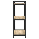 vidaXL Könyvespolc Sonoma tölgy 40 x 30 x 85 cm Faanyag