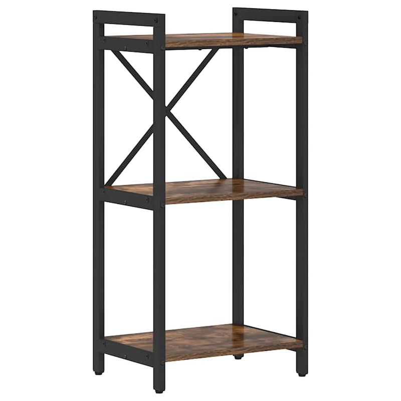 vidaXL Könyvespolc Füstölt tölgy 40 x 30 x 85 cm Faanyag